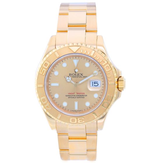 Champagne Dial Watch - Gold-35MM