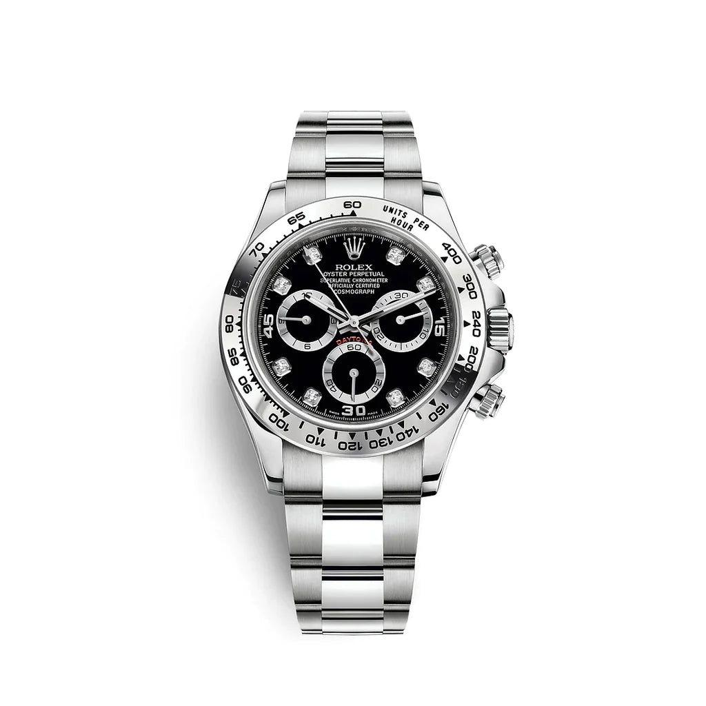 Black dial - Silver strap - 40MM