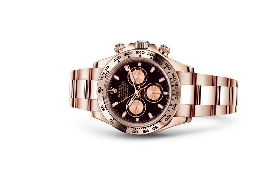 Black dial - Gold strap - 40 mm