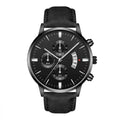 Men's Business Quartz Watches Stainless Steel Wristwatch