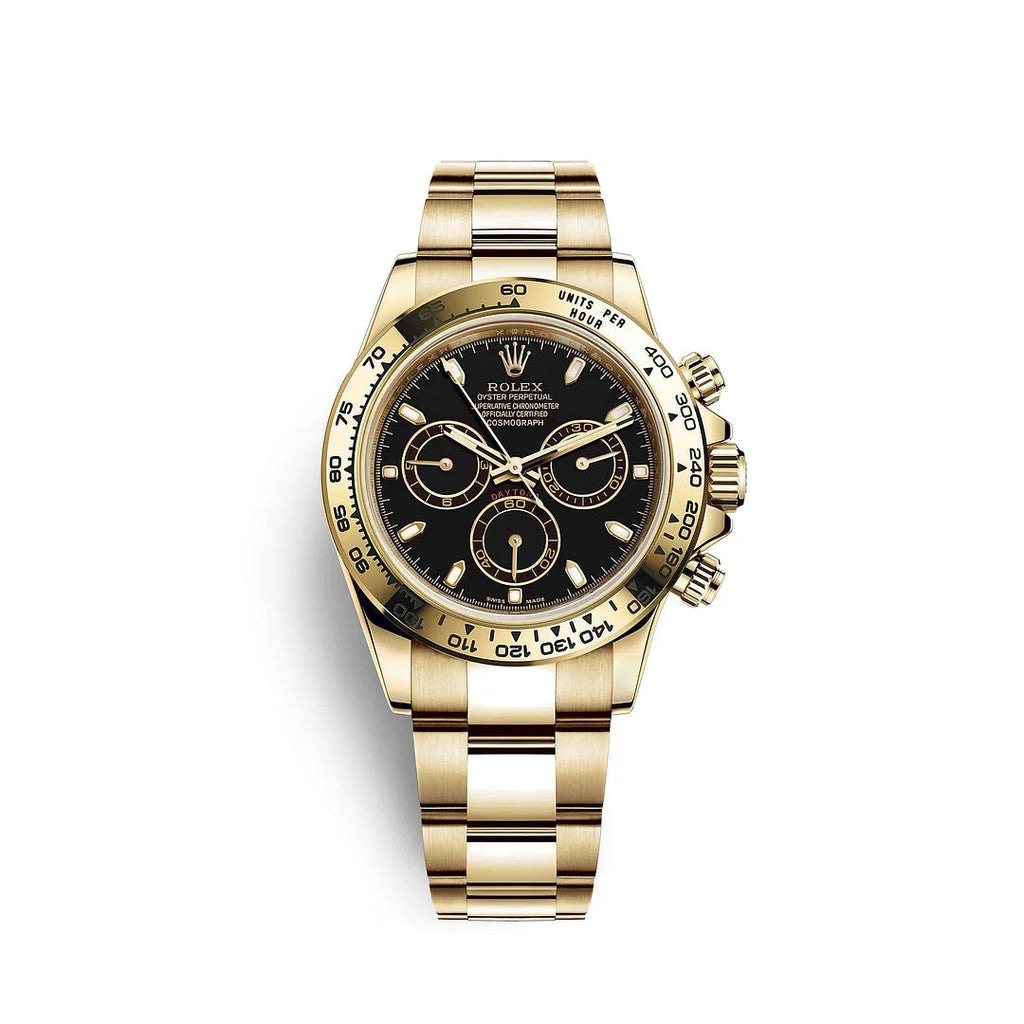 Black dial - Gold strap -40MM
