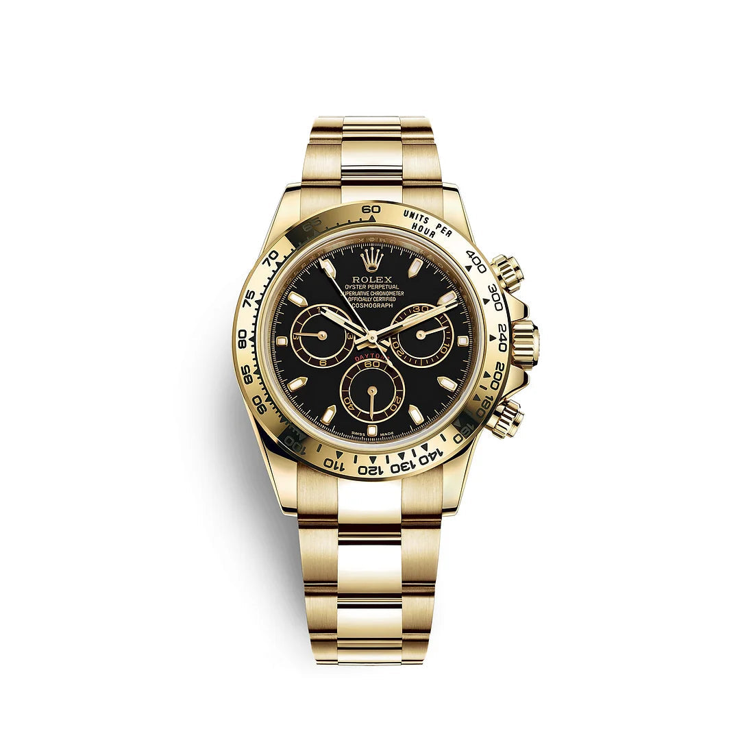 Black dial - Gold strap -40MM