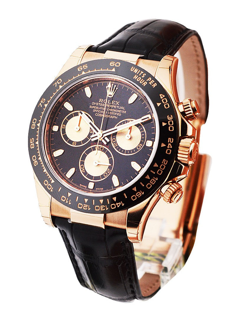 Black dial - Black strap -40MM