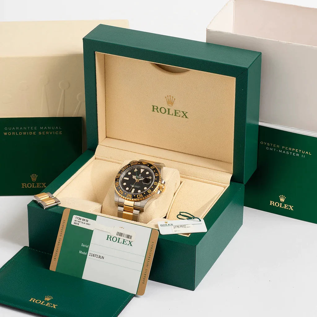 Black Dial Watch-Gold-40MM