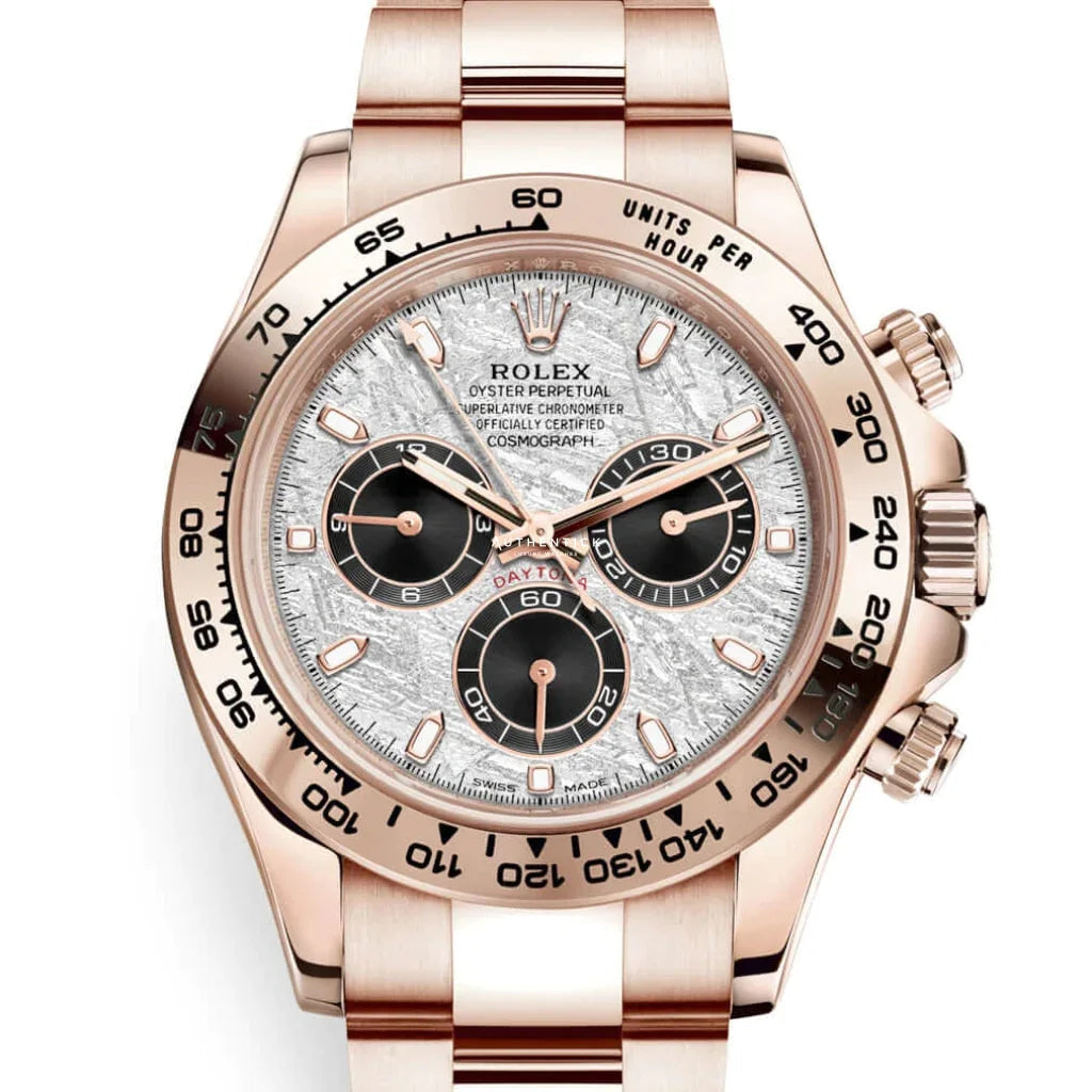 Luxury Watches 18k Everose Gold Meteorite 40mm