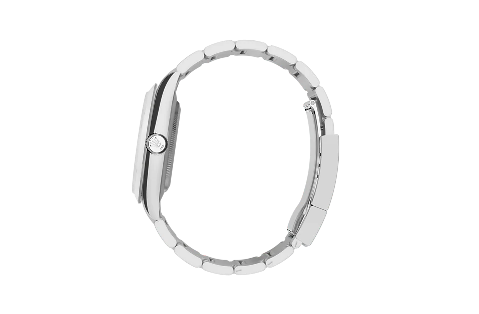 Black Dial Watch-Silver-40MM