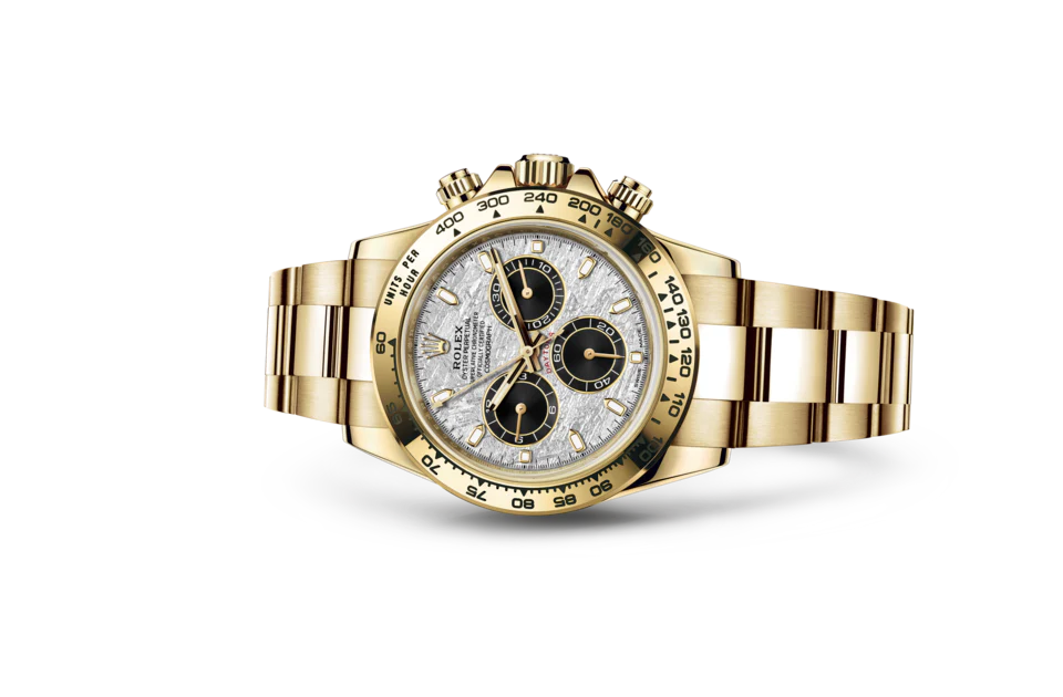 Silver grey dial - gold strap - 40MM