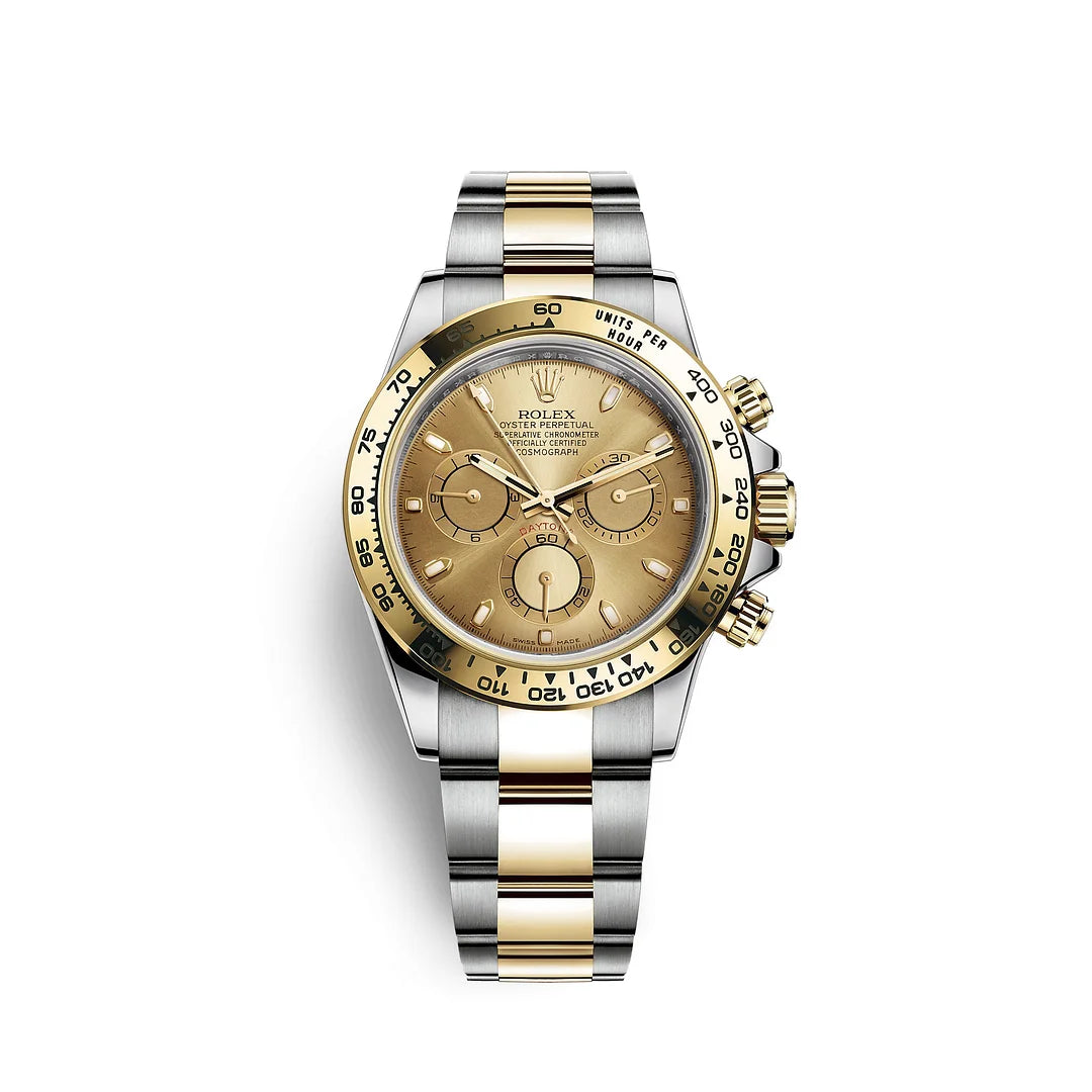 Gold dial - Gold bracelet - 40 mm