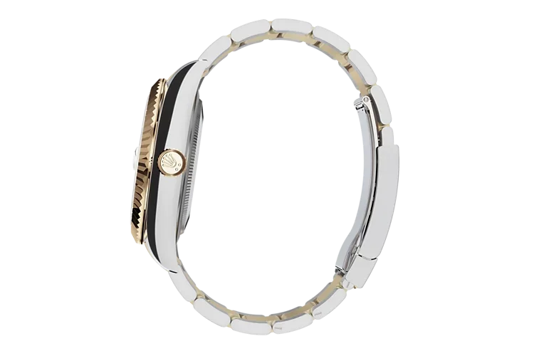 Black Dial Watch - Gold-42MM