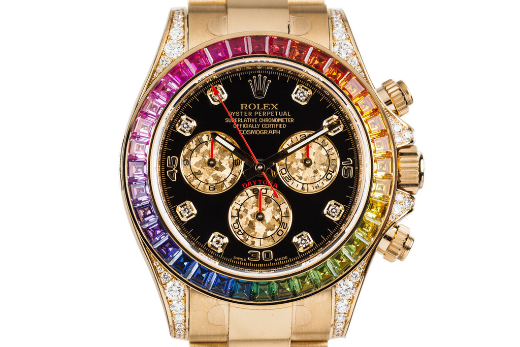 Black dial - Gold strap -40MM
