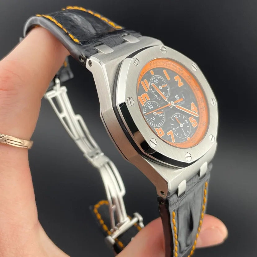 Black strap - Titanium black dial - Watch - 42mm
