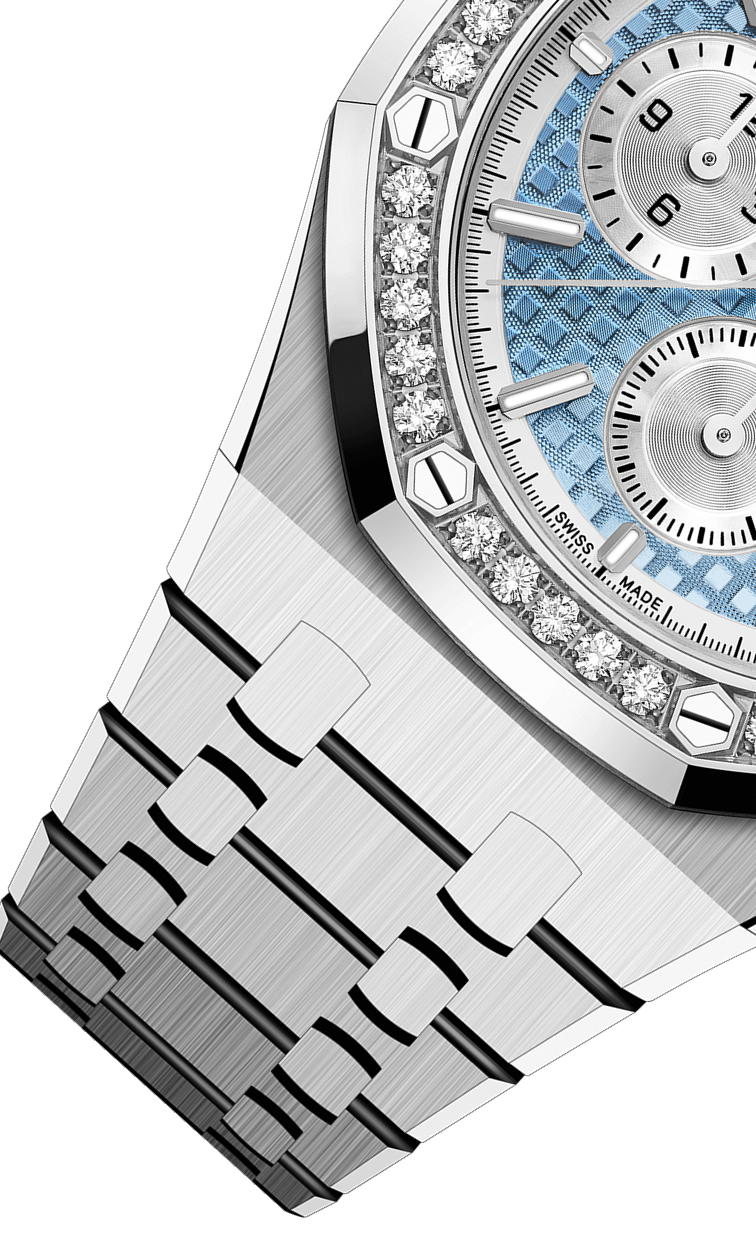 Silver 904L Steel Light Blue Dial - Watch - 38mm