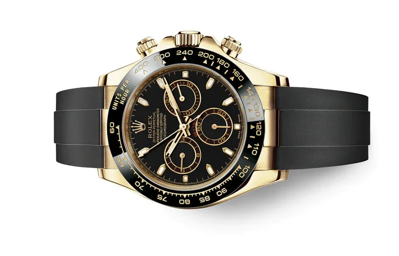Luxury Watches Black Yellow Gold 40mm