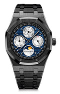 Black 904L Steel blue dial - Watch - 41 mm