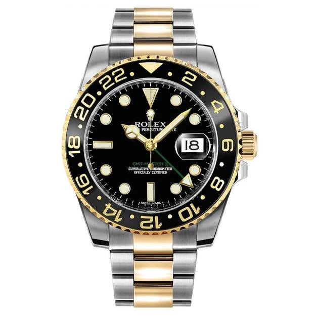 Black Dial Watch-Gold-40MM