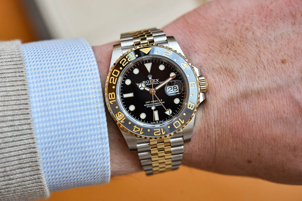 Black dial watch-gold-40MM