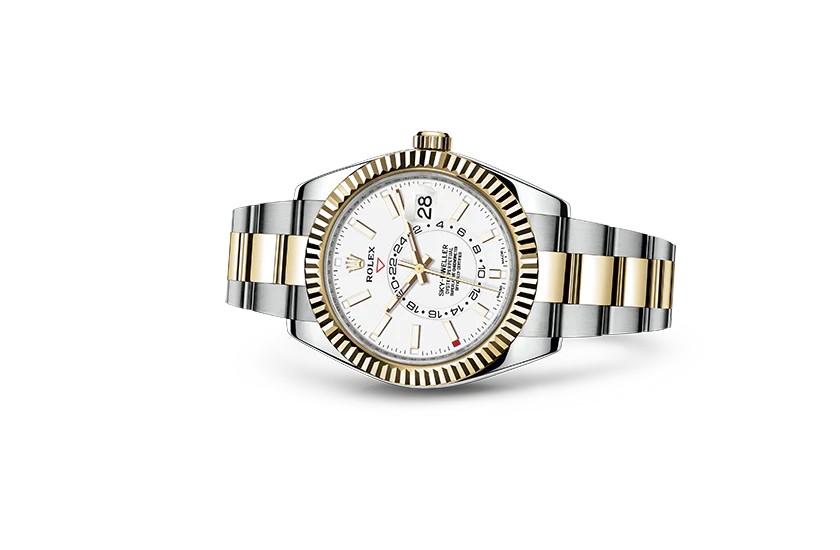 White Dial Watch - Gold-42MM