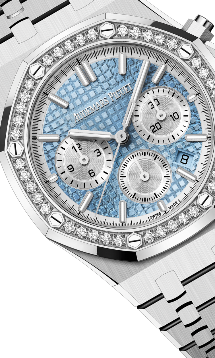 Silver 904L Steel Light Blue Dial - Watch - 38mm
