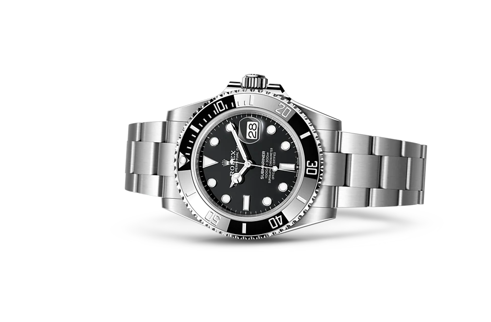 Black Dial Watch - Silver-41MM