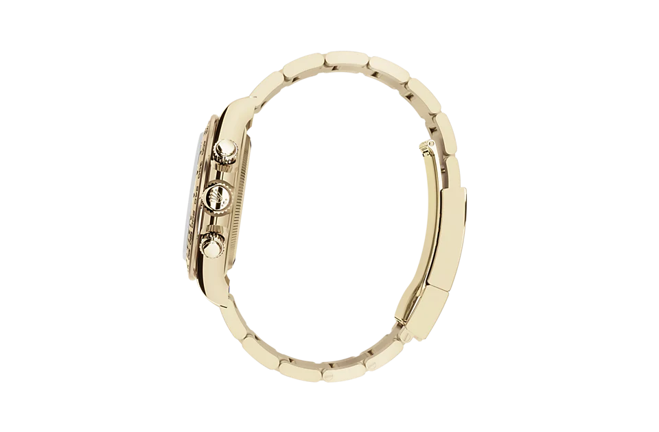 Silver grey dial - gold strap - 40MM