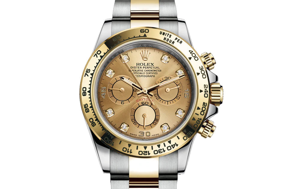 Gold dial - Gold bracelet - 40 mm