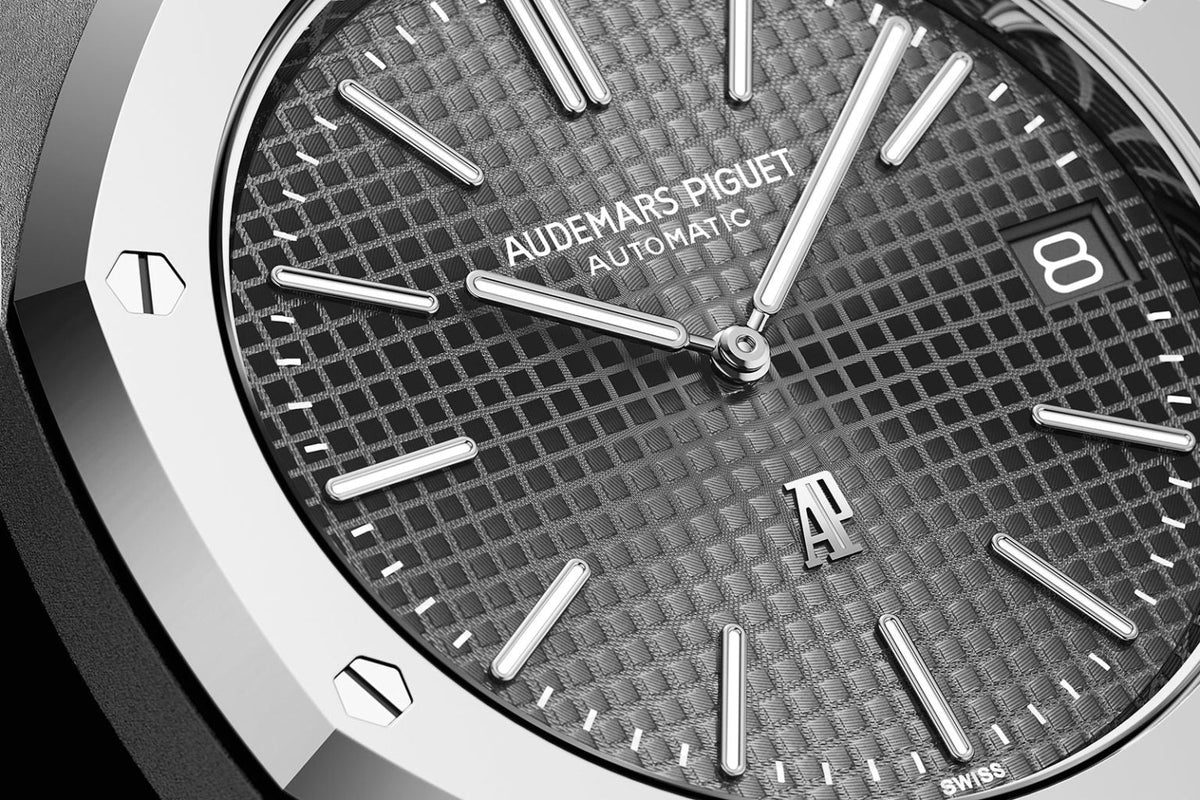Silver 904L Steel grey dial - Watch - 39 mm