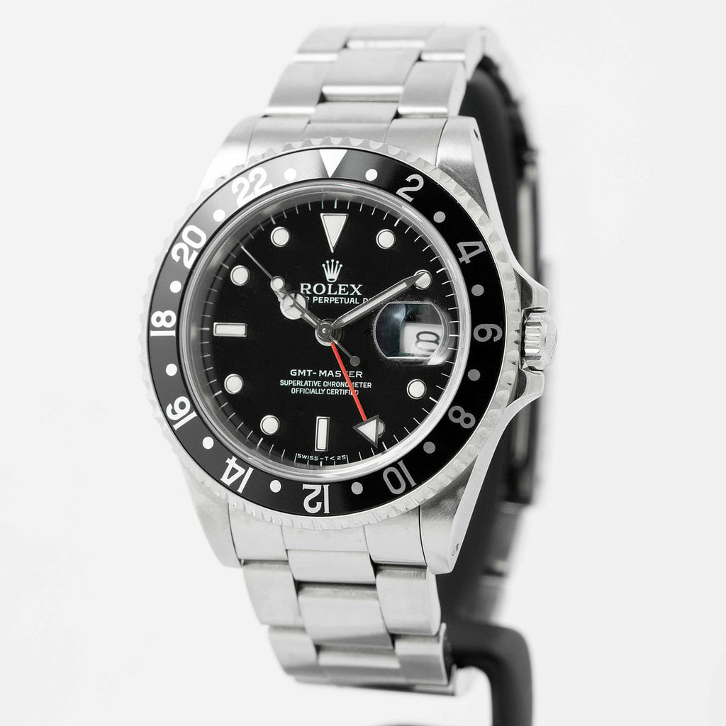 Black Dial Watch-Silver-40MM