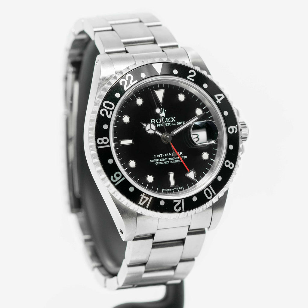 Black Dial Watch-Silver-40MM