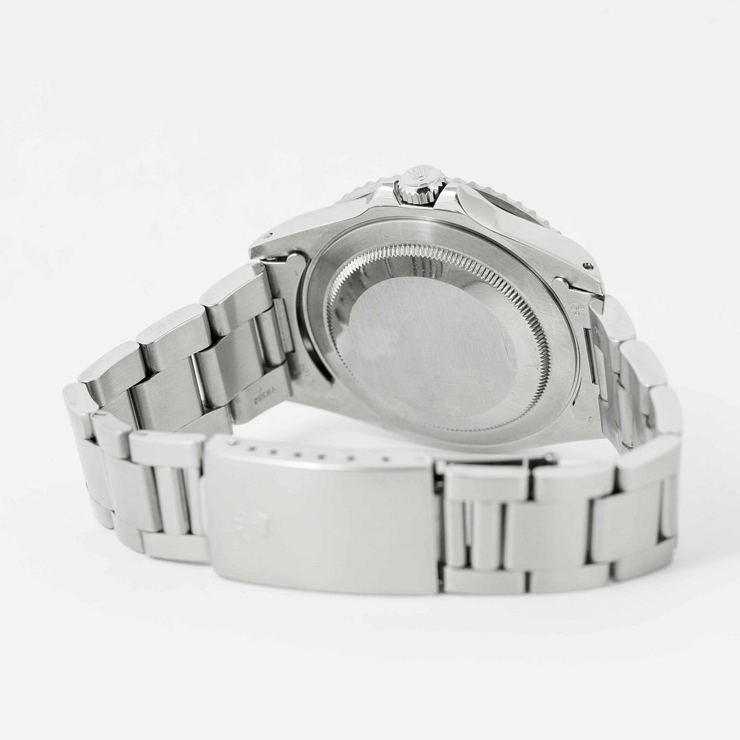 Black Dial Watch-Silver-40MM