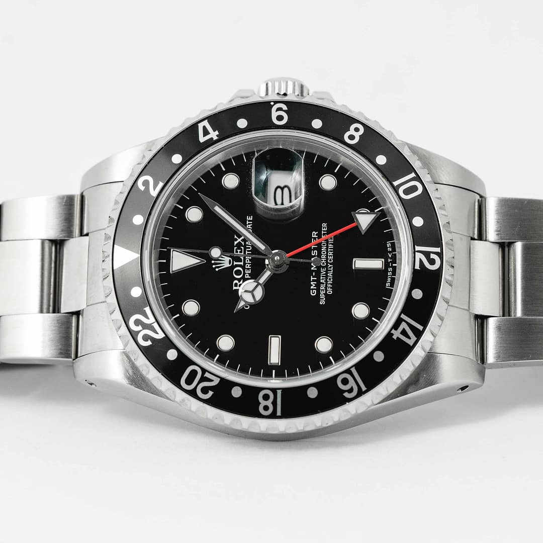 Black Dial Watch-Silver-40MM