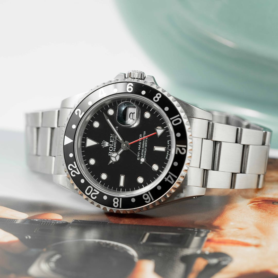 Black Dial Watch-Silver-40MM