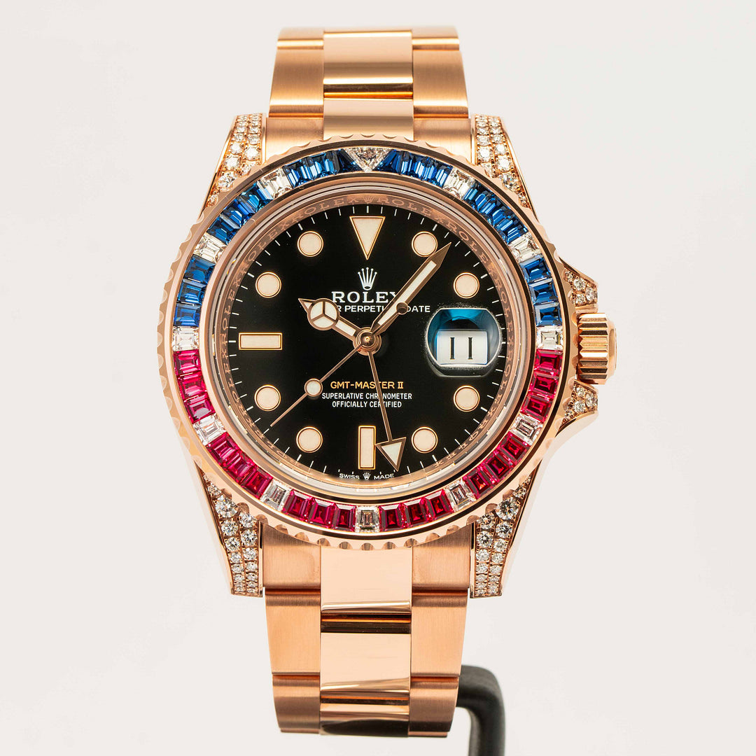Black dial watch-gold-40MM