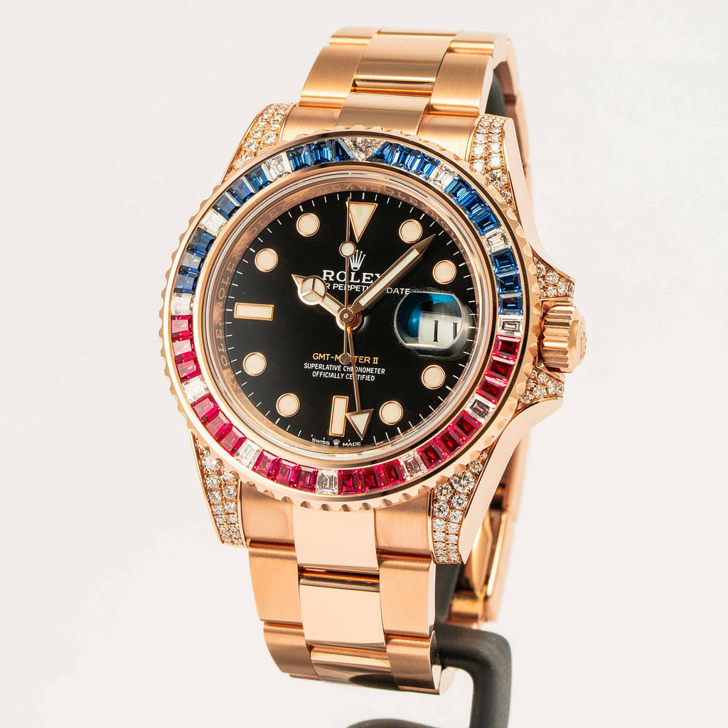 Black dial watch-gold-40MM