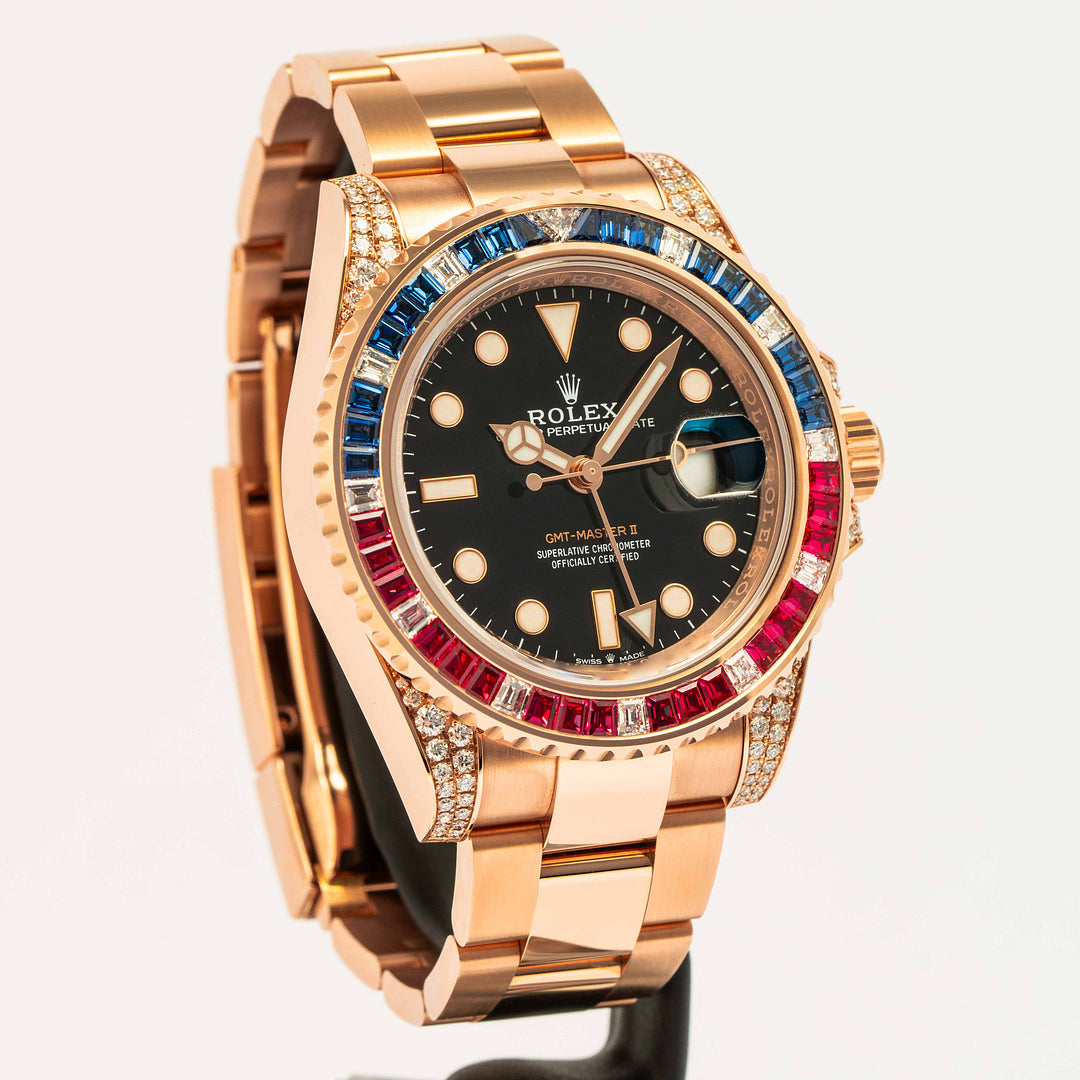 Black dial watch-gold-40MM
