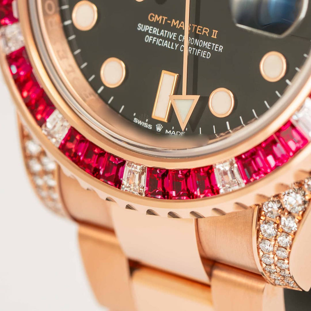 Black dial watch-gold-40MM