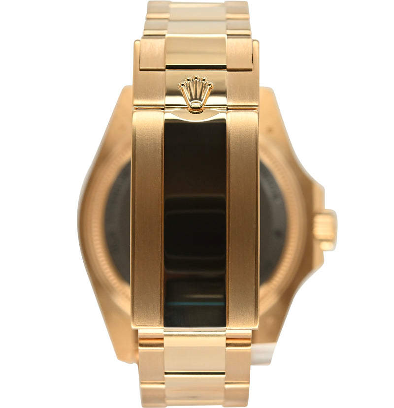 Blue dial watch-gold-44MM