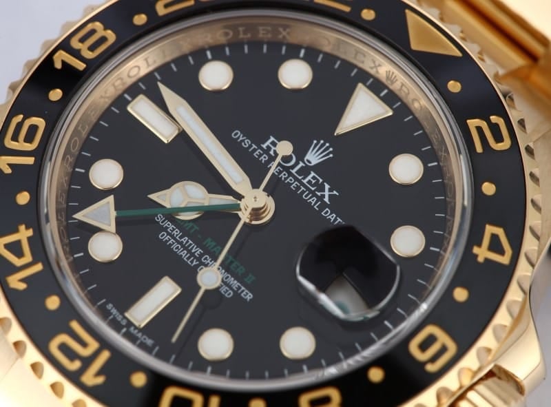 Black Dial Watch-Gold-40MM