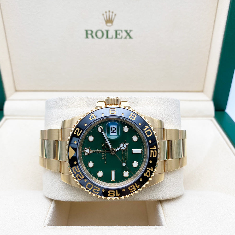 GMT-Master II Gold Green 40mm
