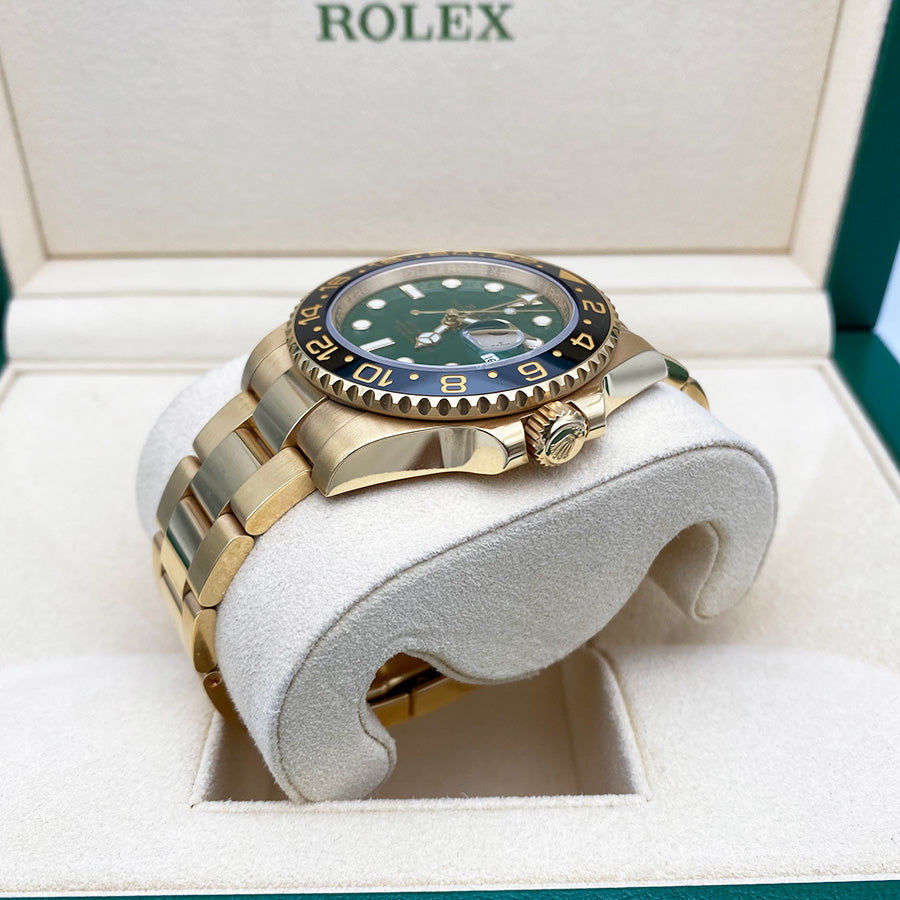 GMT-Master II Gold Green 40mm