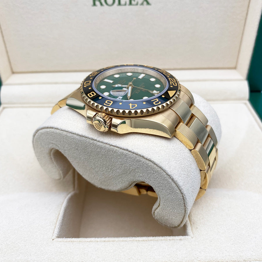 GMT-Master II Gold Green 40mm