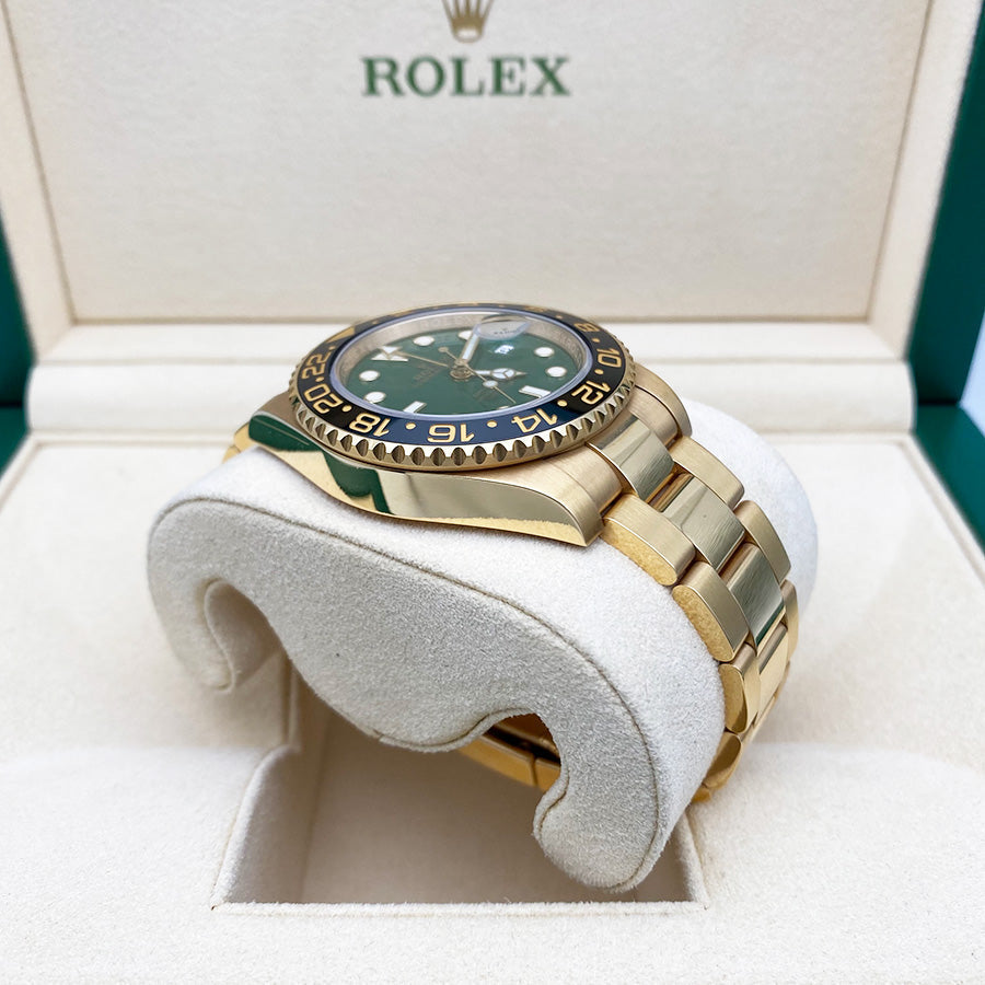 GMT-Master II Gold Green 40mm