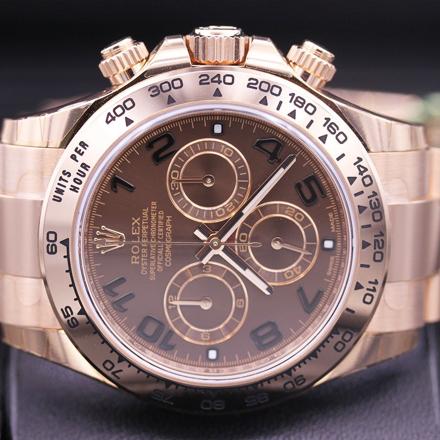 Chocolate dial - Gold strap -40MM