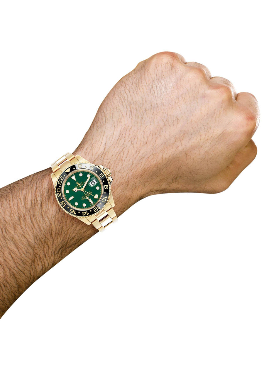 GMT-Master II Gold Green 40mm