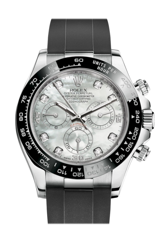 Silver dial - Black strap - 40MM