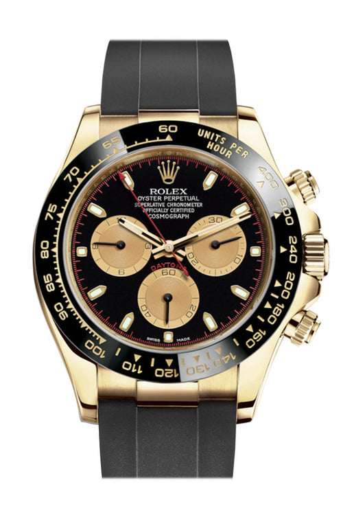 Black dial - Black strap - 40MM
