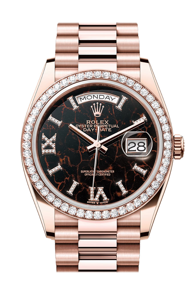 Black dial - Gold strap - 36 mm