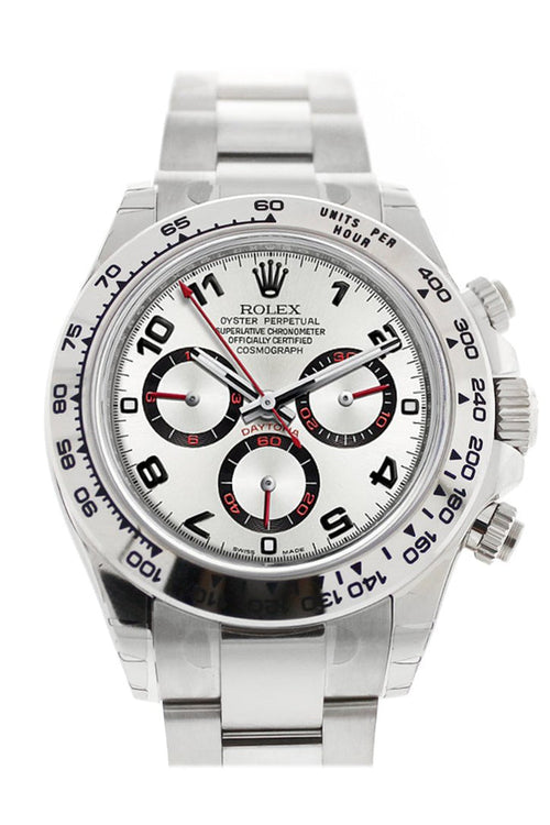 Black dial - Silver strap - 40 mm