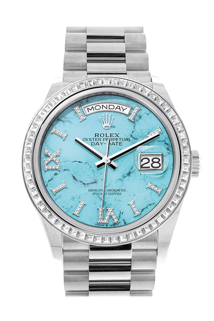 Blue dial - Silver strap - 36mm