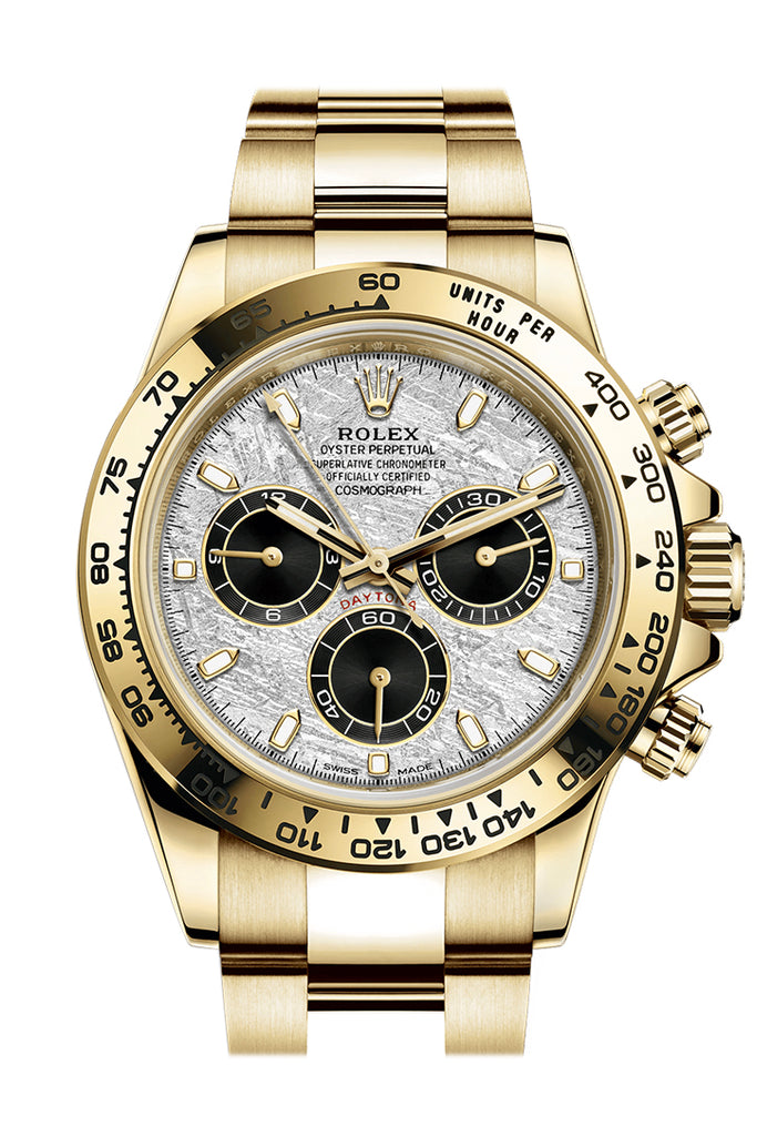 Silver grey dial - gold strap - 40MM