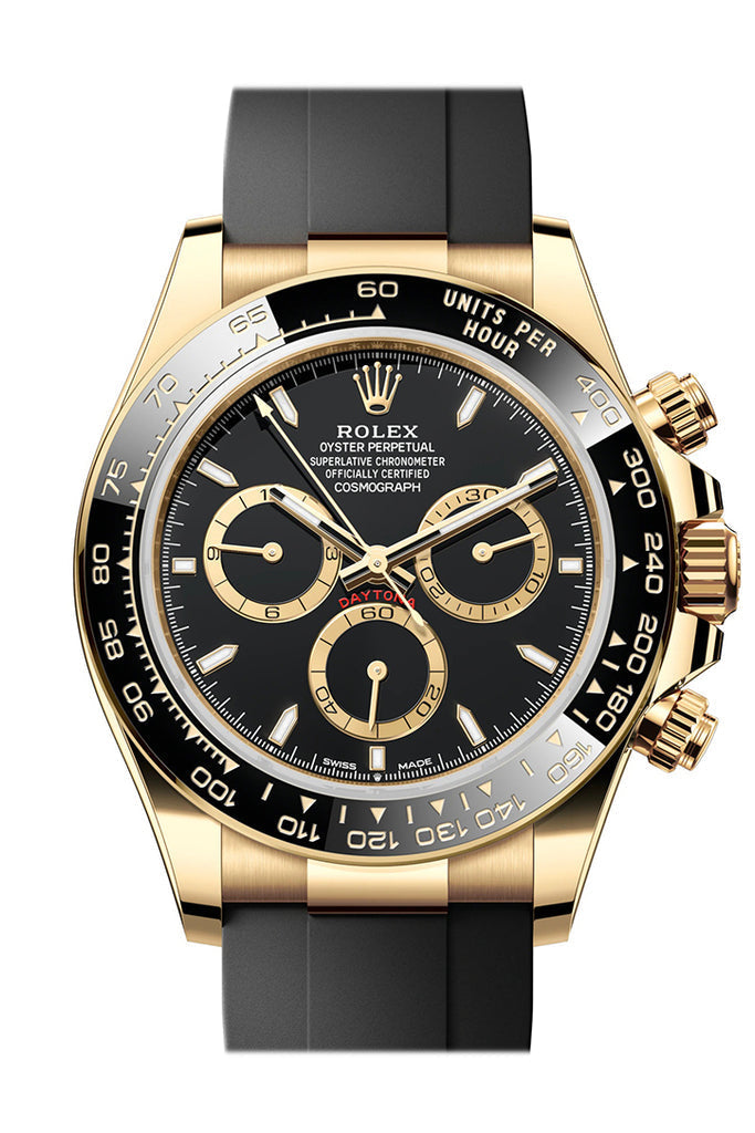 Black dial - Black strap - 40MM